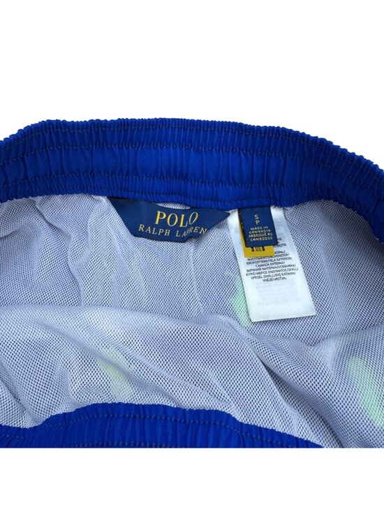 NWT Polo Ralph Lauren Men's All Over Pony Blue Swim Trunks, Size S - Picture 3 of 8